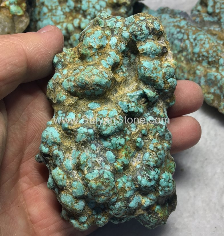 Natural turquoise rough stone YD110 4