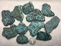 Natural turquoise rough stone YD111
