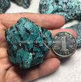 Natural turquoise rough stone YD111 5