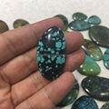 Turquoise freeform cabs (YD022) 8