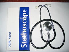 Dual-head stethoscope