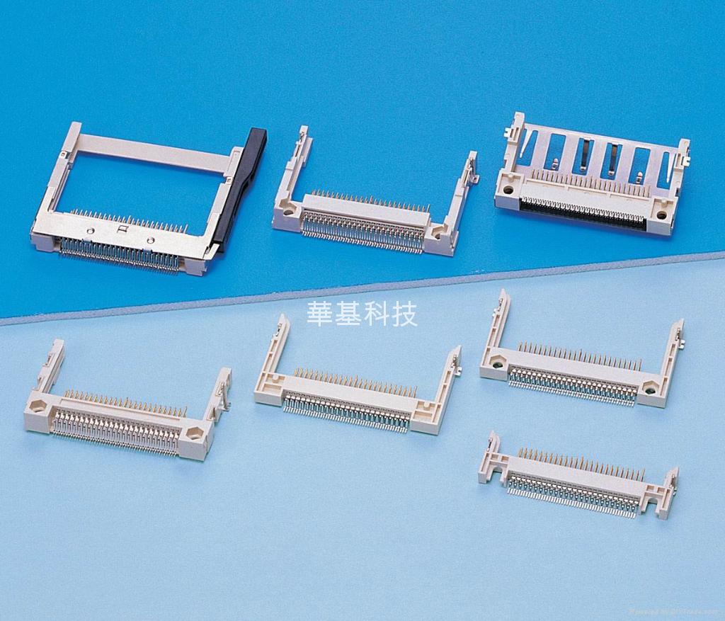 CF Card Connector Slim Type CF01 J&J (Taiwan Manufacturer