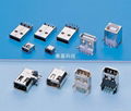 MINI USB  B TYPE  FEMALE