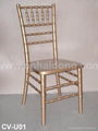 Gold Color Sold Wooden Chiavari Wedding Chair