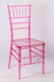 Pink Resin Chiavari Chair