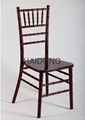 HDW-CV-U05D Dark-Mahogany Wooden Chiavari Chair 1