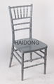 silver chiavari chair