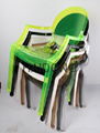 R-GH-L99 Colored Resin Ghost Louis Leisue Arm-Chair