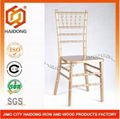 Gold Color Sold Wooden Chiavari Wedding Chair 1