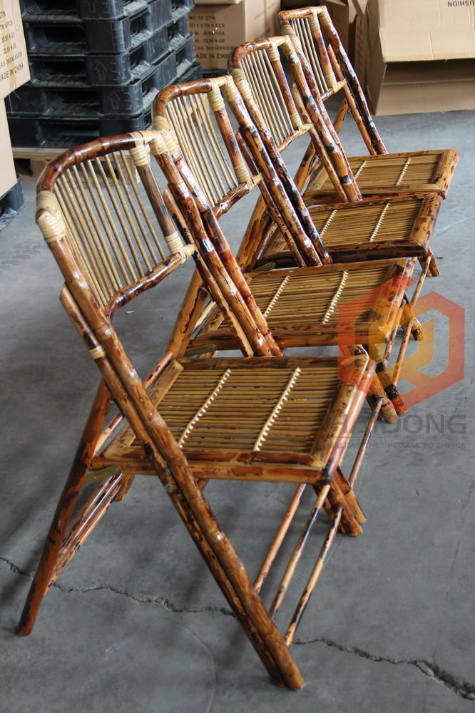 Quality Folding Bamboo Garden New Wedding Chair 2