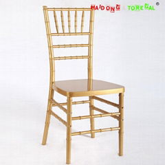 Wholesale Mahogany Color Resin Tiffany Chair