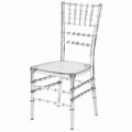 R-CV-U00 Transparent Crystal Resin Chiavari Chair