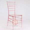 R-CV-U00 Transparent Crystal Resin Chiavari Chair 5