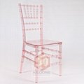 透明亚克力水晶色树脂竹节椅