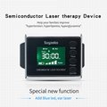  650nm laser therapy medical smart watch for old aged healthcare(professional )