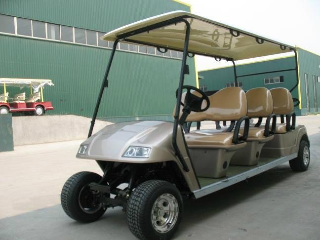 Electric golf cart with 6 seats CE approved  EG2068K