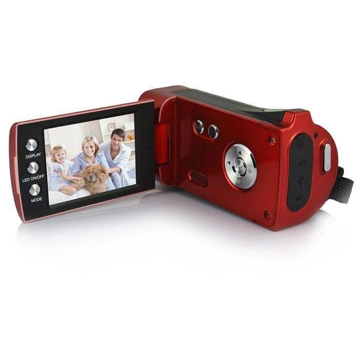 HD720P digital video camera with 2.7'' TFT display  max 16MP 4x digital zoom 3