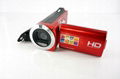 HD720P digital video camera with 2.7'' TFT display  max 16MP 4x digital zoom 8