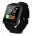 smart phone watch bluetooth 3.0 with altimeter  and pedometer answer call watch
