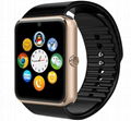 GT08 smart watch phone, sim card and memory card, support android and iphone  2