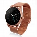 k88h metal bluetooth smart watch phone with heart rate