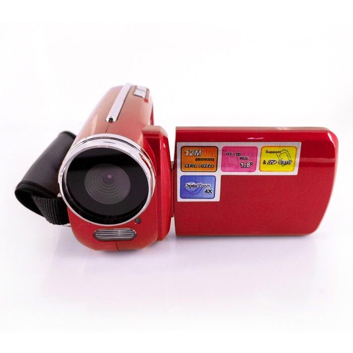 max 12mp digital video camera with 1.8'' TFT display, HD 4x digital zoom video 4