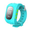 Q50 GSM kids gps tracker smart watch phone