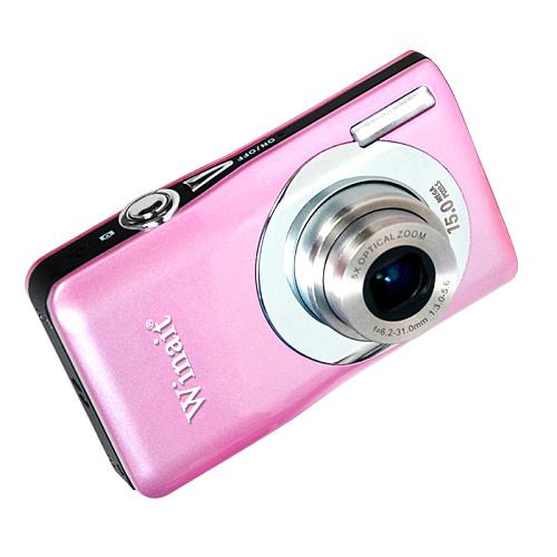 15mp digital camera with 2.7'' TFTdisplay 4x digital zoom 5x optical zoom  2