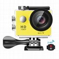 w9R 4k waterproof sports camera with remoter action camera