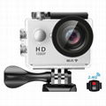 w9R 4k waterproof sports camera with remoter action camera