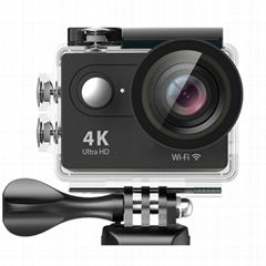 H9 super 4k wifi action sports camera with 2.0'' TFT dsiplay