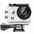 H9 super 4k wifi action sports camera with 2.0'' TFT dsiplay 3