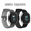 p2 waterproof smart watch with heart rate and blood pressure