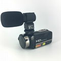 newest night vision digital video camera with micro phone hot shoe mini DV