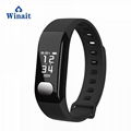 E29 ip67 waterproof heart rate, blood pressure smart bracelet/wrist band