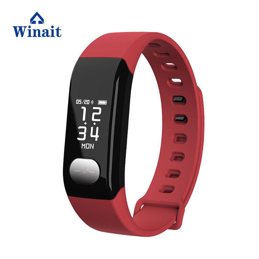 E29 ip67 waterproof heart rate, blood pressure smart bracelet/wrist band 2