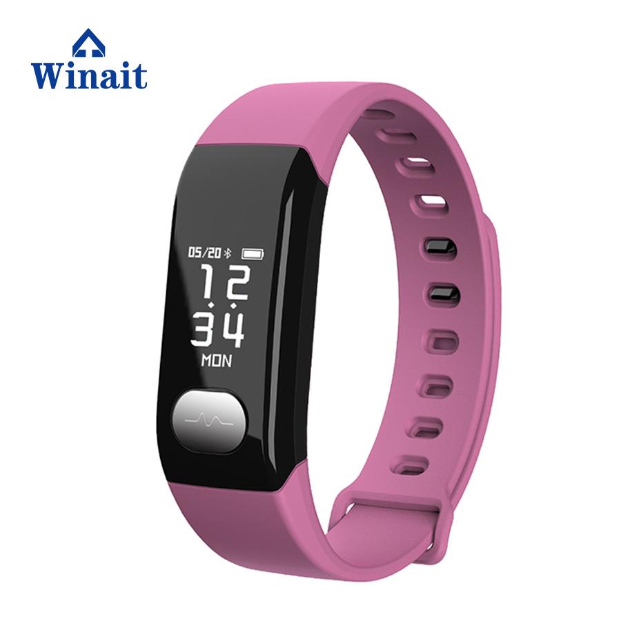 E29 ip67 waterproof heart rate, blood pressure smart bracelet/wrist band 4