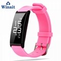 X9 IP67 Heart rate, Blood pressure silicone bracelet pedometer