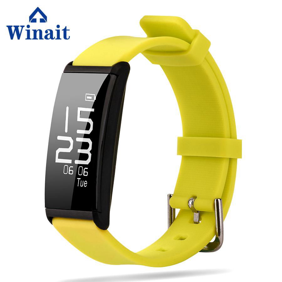 X9 IP67 Heart rate, Blood pressure silicone bracelet pedometer 4