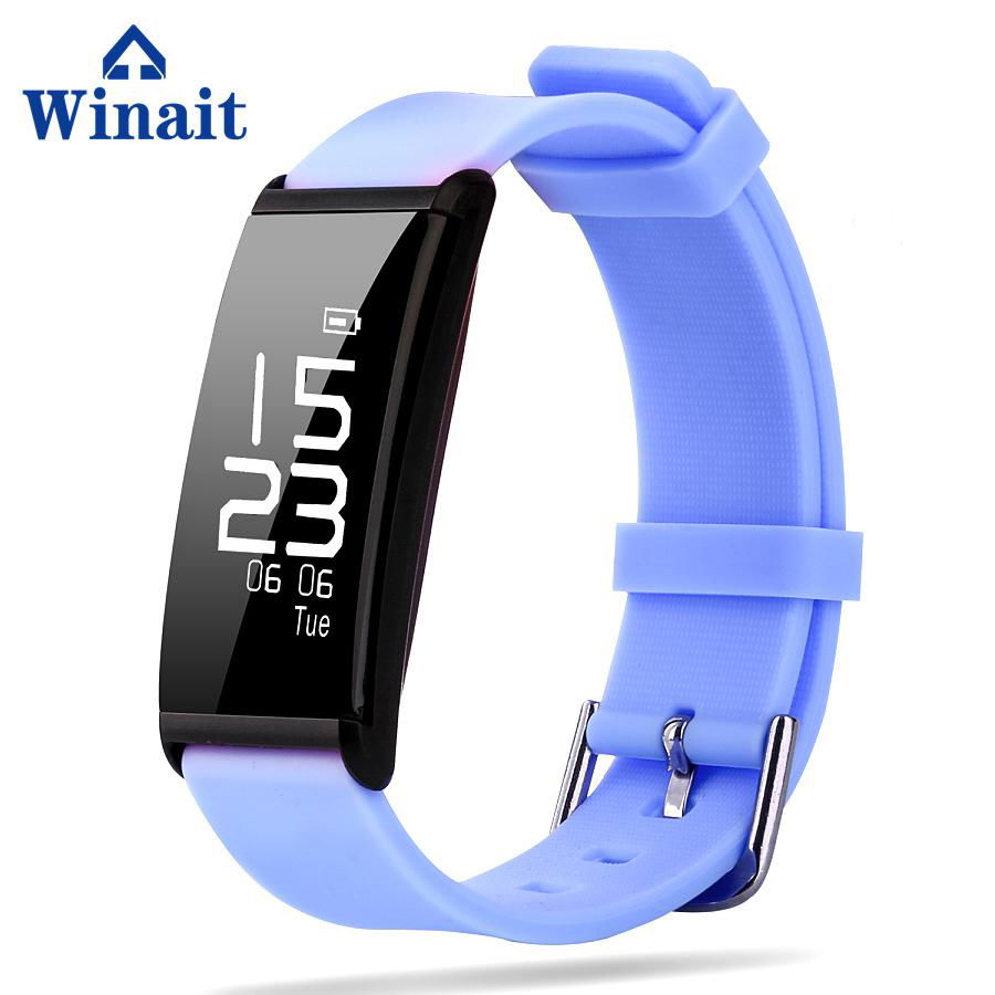X9 IP67 Heart rate, Blood pressure silicone bracelet pedometer 5
