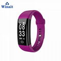 F09 HR ip68 waterproof smart bracelet heart rate band 4