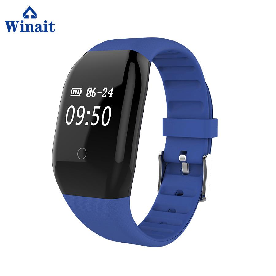 608HR ip68 waterproof smart bracelet heart rate band 2