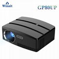 GM80/80UP 1800 lumen wifi home use theater, office, study projector 2