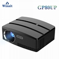 GM80/80UP 1800 lumen wifi home use theater, office, study projector