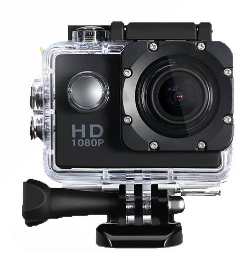 A8 full hd 1080p waterproof sports camera with 120 degree wide angle  