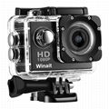 A6 cheap gift 1080p waterproof action camera 