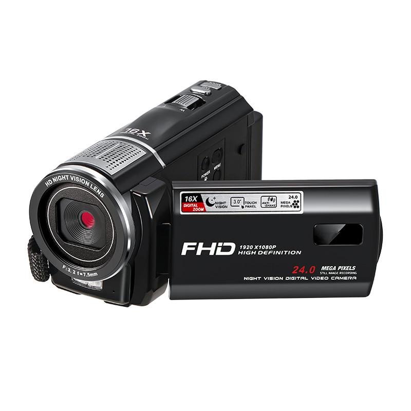 24MP mega pixels digital video camera with night vision and touch display 1