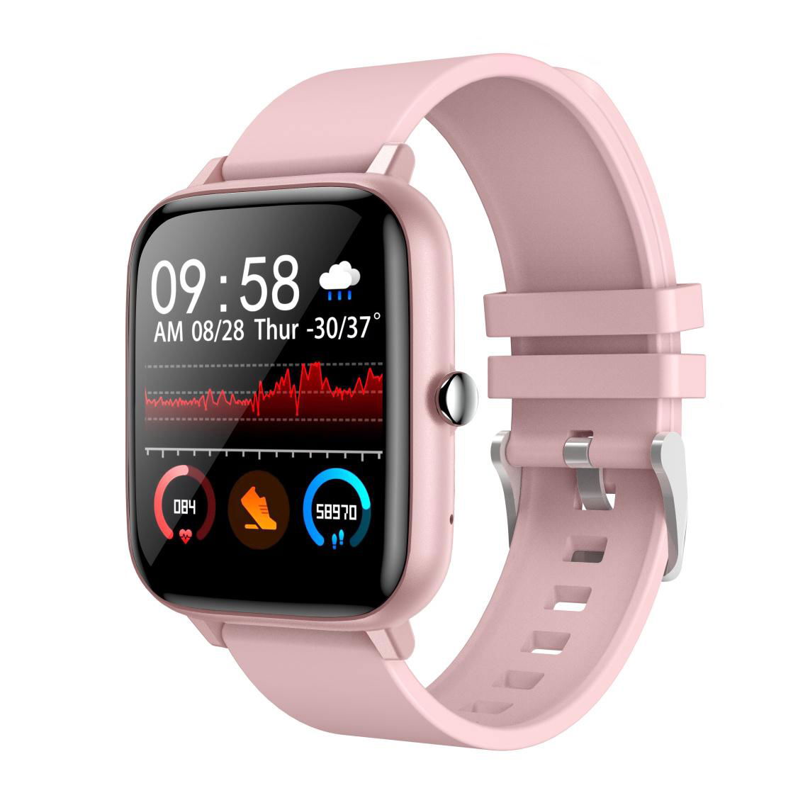 P6 promotional cheap gift smart watch phone with touch display