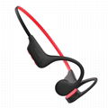 x6 swimming waterproof mp3 player with bluetooth bone conduction headset