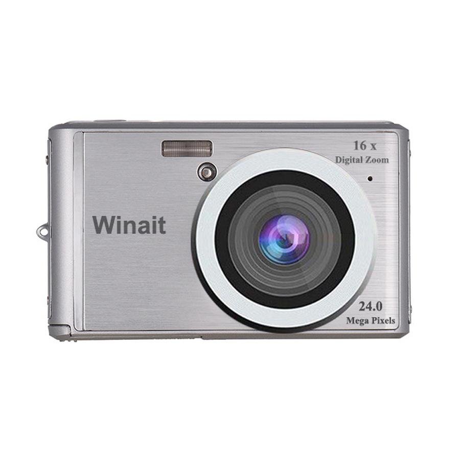 Winait 24 mega pixels compact digital camera with 2.4'' Color dispay 3